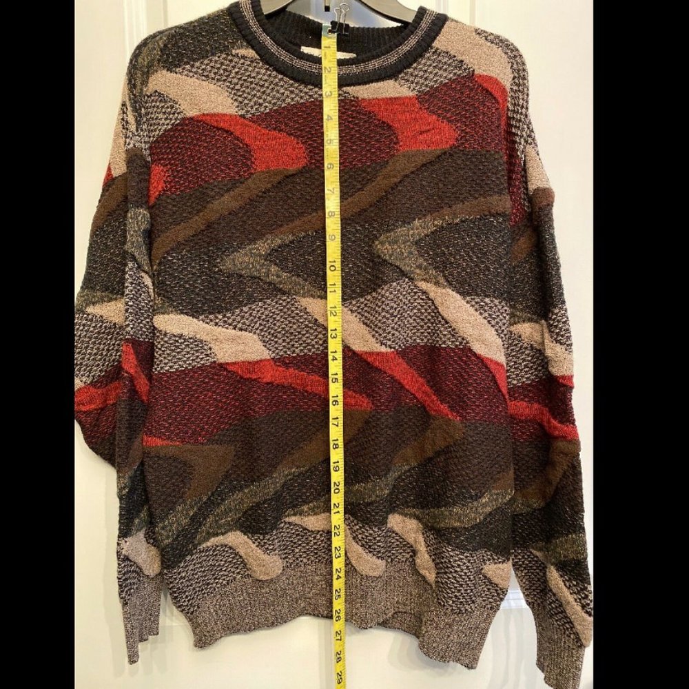 St Croix Textured Wool‎ Sweater Men’s Medium - Picture 12 of 15